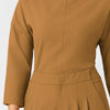 BLK Women's 3/4 Sleeve Tuck-in Scrub Top Auburn side detail 1