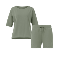 Unwind & Lounge Pullover and Shorts Set