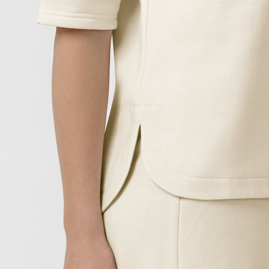 Unwind & Lounge Women's Relaxed Pullover Birch front detail