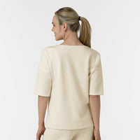 Unwind & Lounge Women's Relaxed Pullover Birch back view