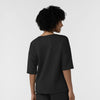 Unwind & Lounge Women's Relaxed Pullover Black back view