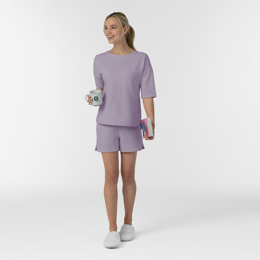 Unwind & Lounge Women's High Rise Shorts - Wisteria lounge set