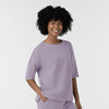 Unwind & Lounge Women's Relaxed Pullover Wisteria side view