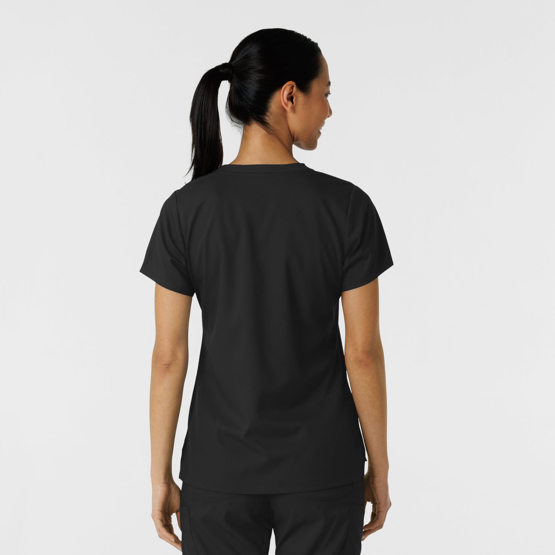 Boundless Women's Classic Tee Black back view