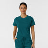 Boundless Women's Classic Tee Caribbean front detail