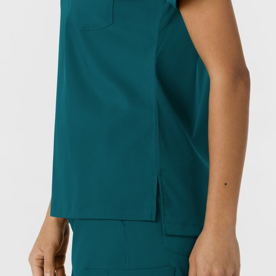Boundless Women's Classic Tee Caribbean back detail