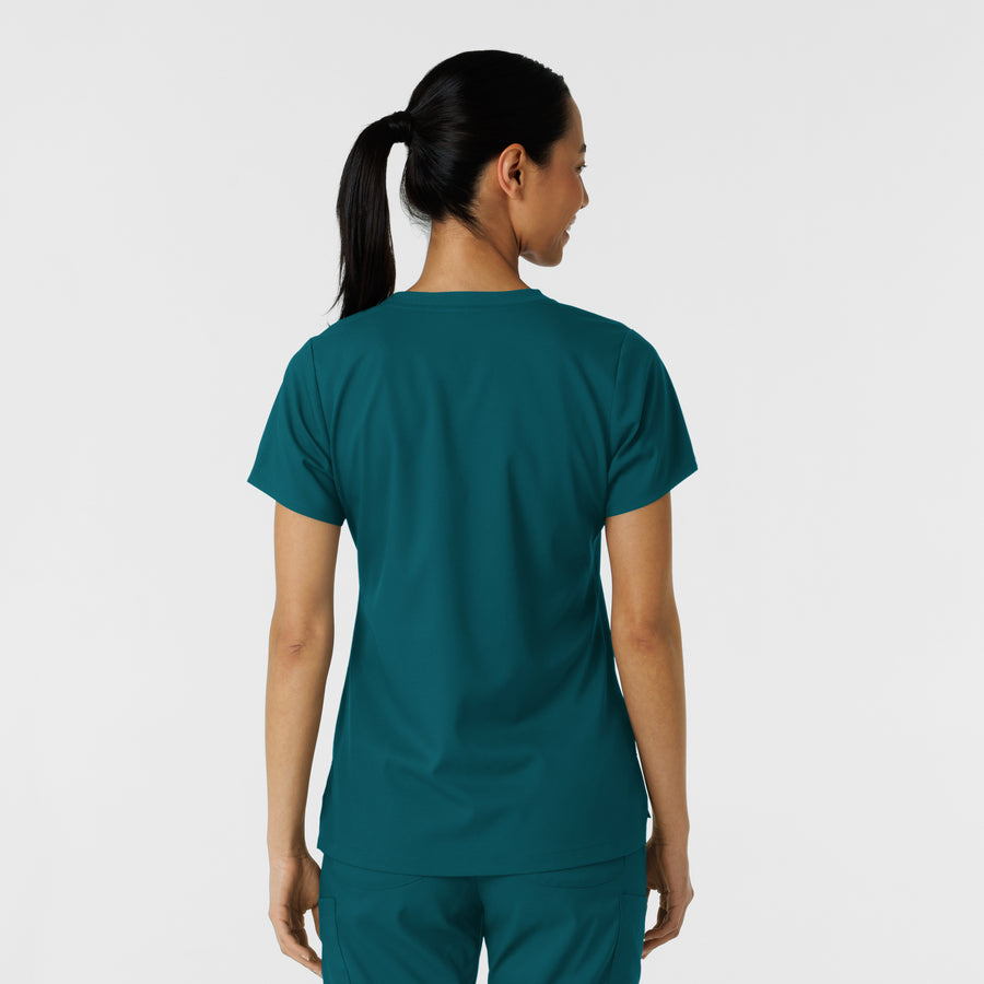 Boundless Women's Classic Tee Caribbean back view