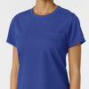 Boundless Women's Classic Tee Galaxy Blue side detail 1