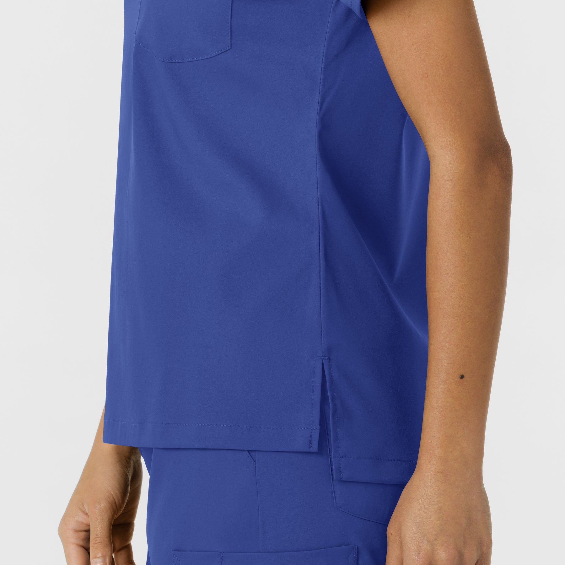 Boundless Women's Classic Tee Galaxy Blue back detail
