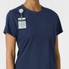 Boundless Women's Classic Tee Navy side detail 2