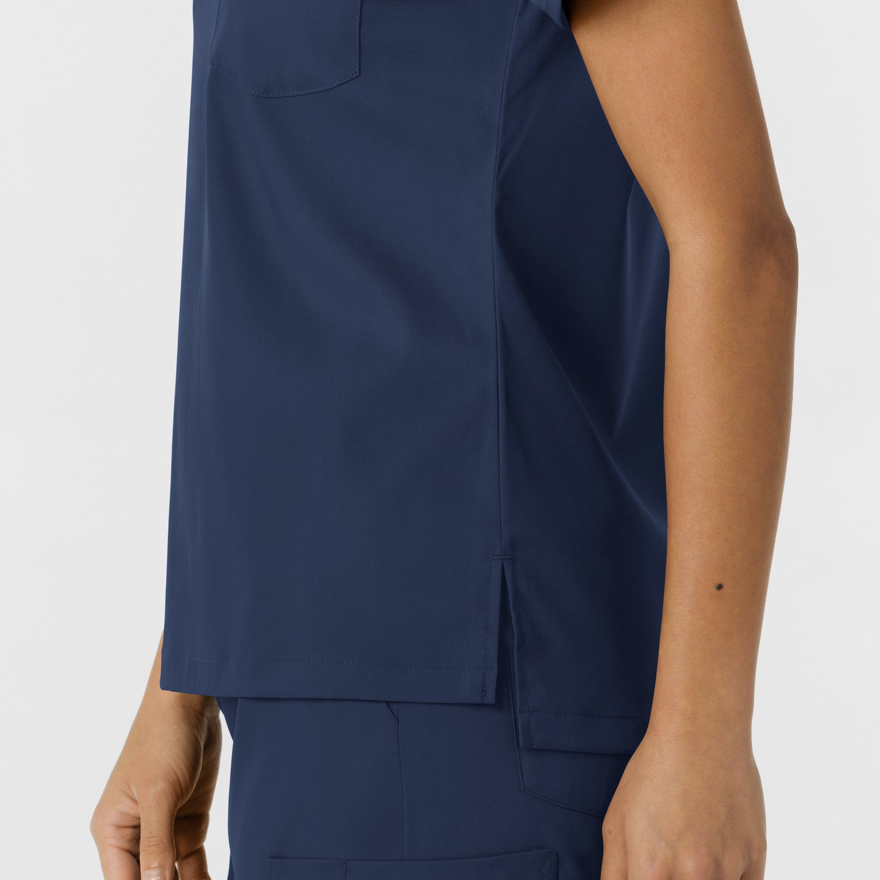 Boundless Women's Classic Tee Navy back detail