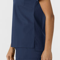 Boundless Women's Classic Tee Navy back detail