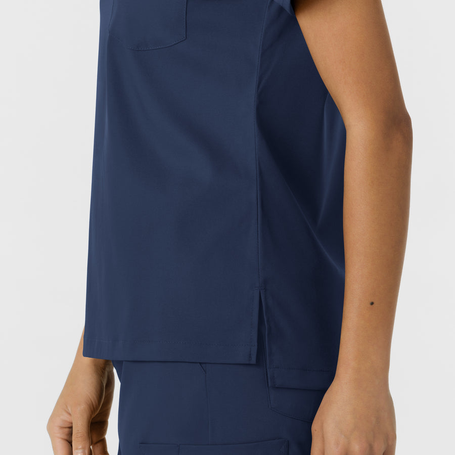 Boundless Women's Classic Tee Navy back detail