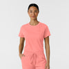 Boundless Women's Classic Tee Paradise Pink front detail