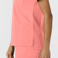 Boundless Women's Classic Tee Paradise Pink back detail