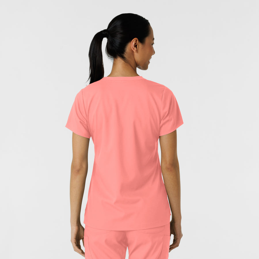 Boundless Women's Classic Tee Paradise Pink back view
