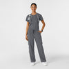 Boundless Women's Classic Tee Pewter full scrub set