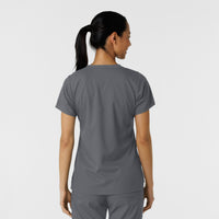 Boundless Women's Classic Tee Pewter back view