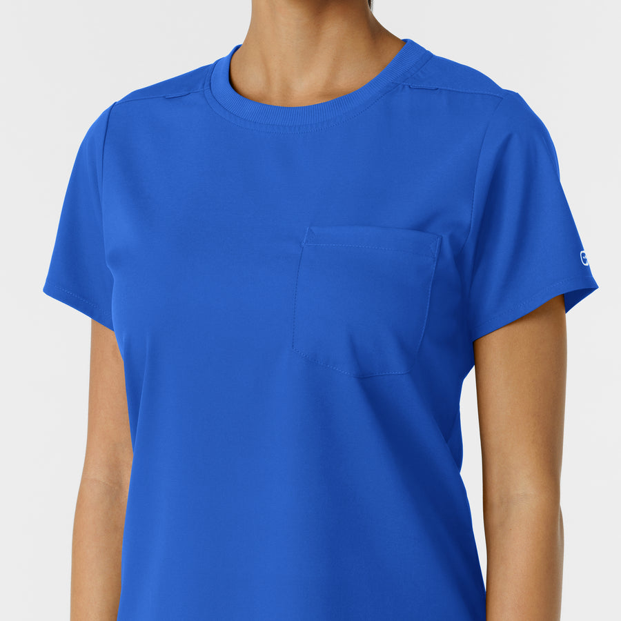 Boundless Women's Classic Tee Royal side detail 1