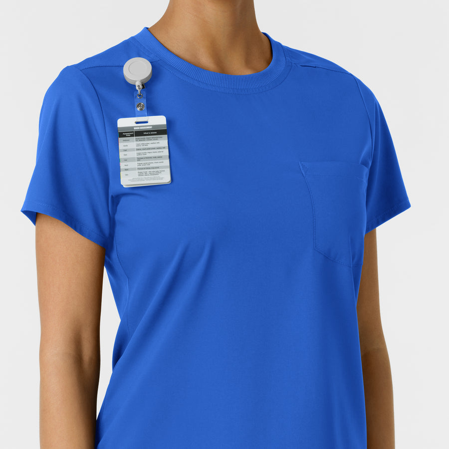 Boundless Women's Classic Tee Royal side detail 2