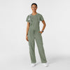 Boundless Women's Classic Tee Sage full scrub set