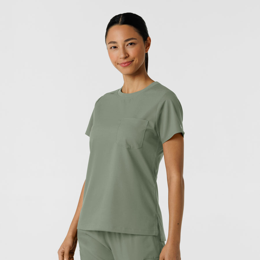 Boundless Women's Classic Tee Sage side view
