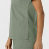 Boundless Women's Classic Tee Sage back detail