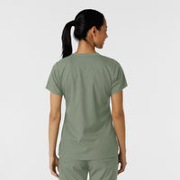 Boundless Women's Classic Tee Sage back view