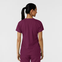 Boundless Women's Classic Tee Wine back view