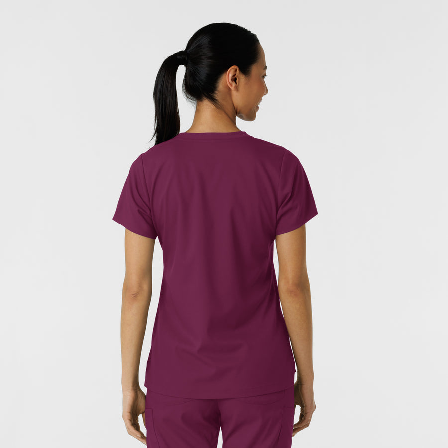 Boundless Women's Classic Tee Wine back view