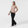 BLK Edit Women’s Ruched Blouse - Blush scrub set