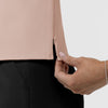 BLK Women’s Ruched Blouse Blush hemline detail