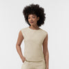 BLK Women’s Ruched Blouse Coconut Milk