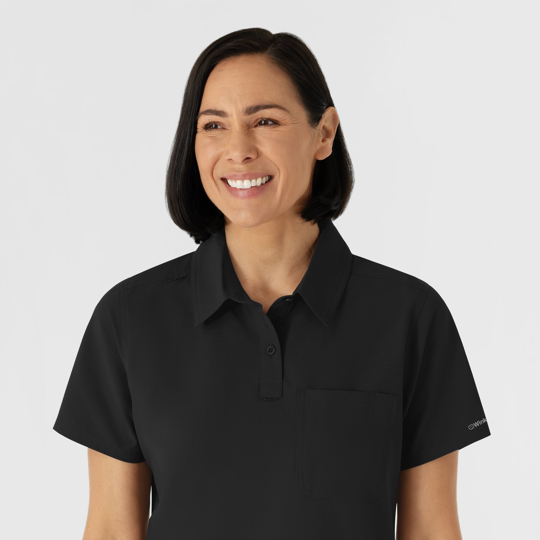 NURTUR Women's Polo - Black