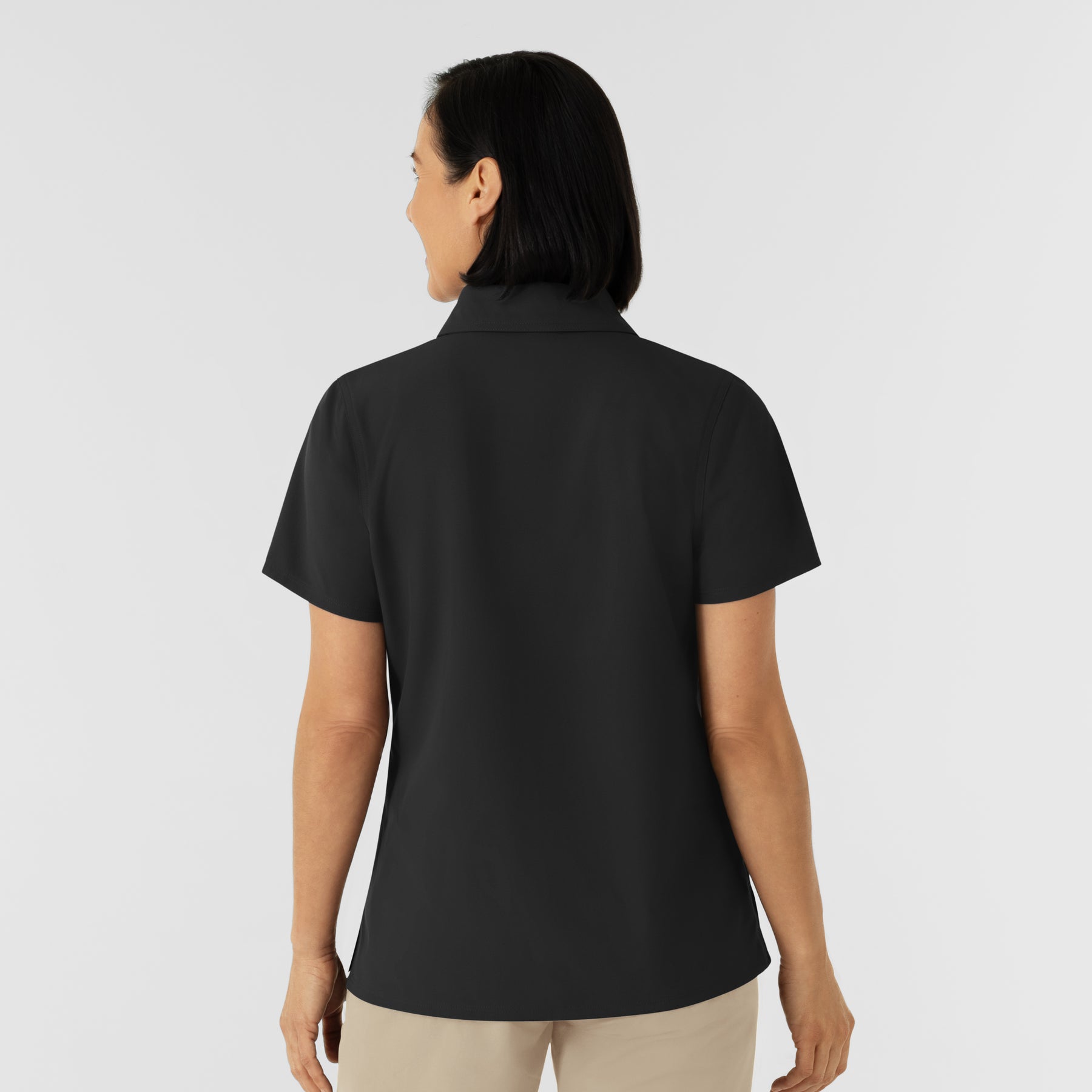 NURTUR Women's Polo - Black