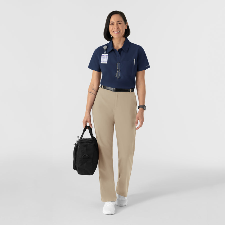 NURTUR Women's Polo - Navy
