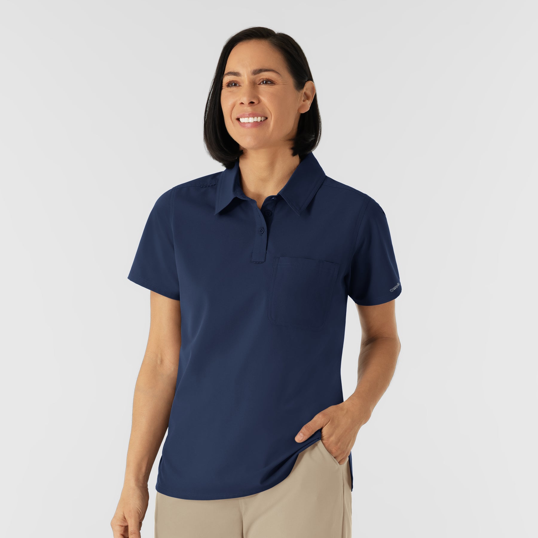 NURTUR Women's Polo - Navy