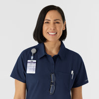 NURTUR Women's Polo - Navy