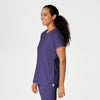 RENEW Women's Yoga V-Neck Scrub Top - Grape