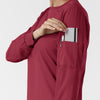 Boundless Women's Classic Long Sleeve Scrub Top - Ruby