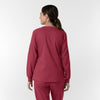 Boundless Women's Classic Long Sleeve Scrub Top - Ruby