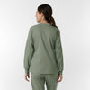 Boundless Women's Classic Long Sleeve Scrub Top - Sage back