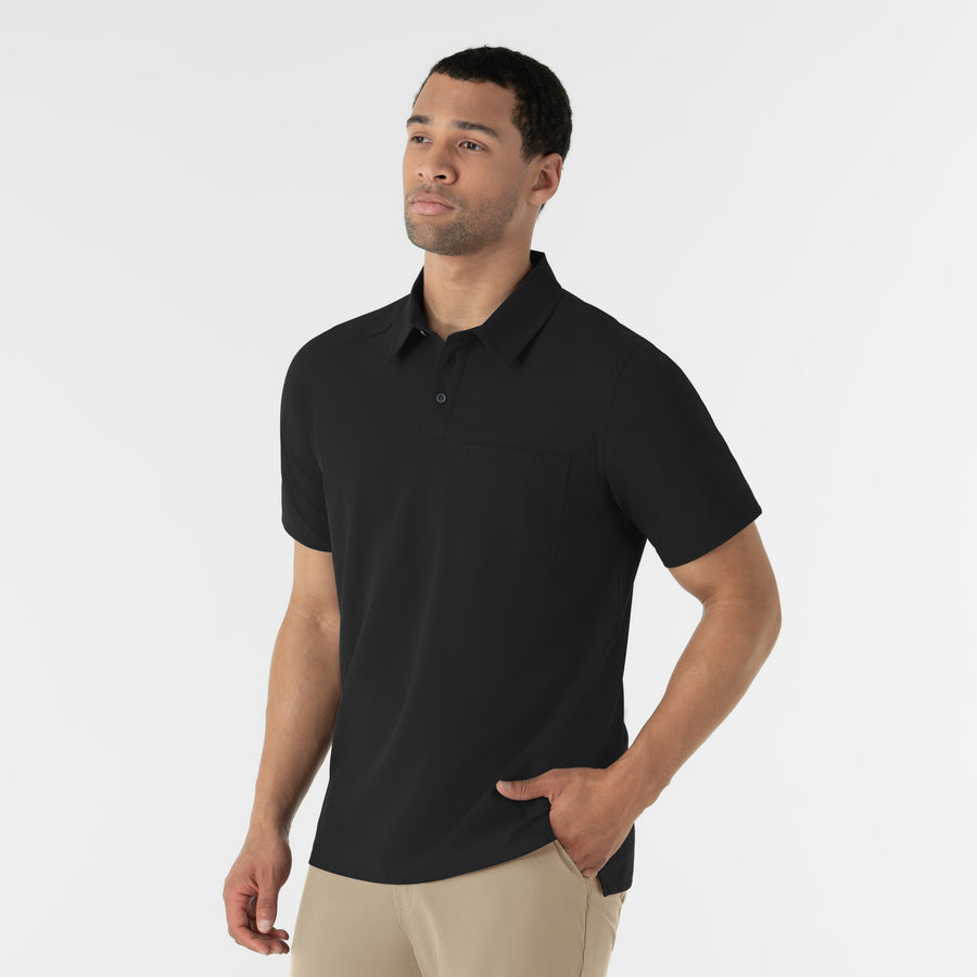 DUBPUSH TNRCN AIRMESH NIGHTGRID™ POLO NURTUR Mens Polo – Wink Scrubs