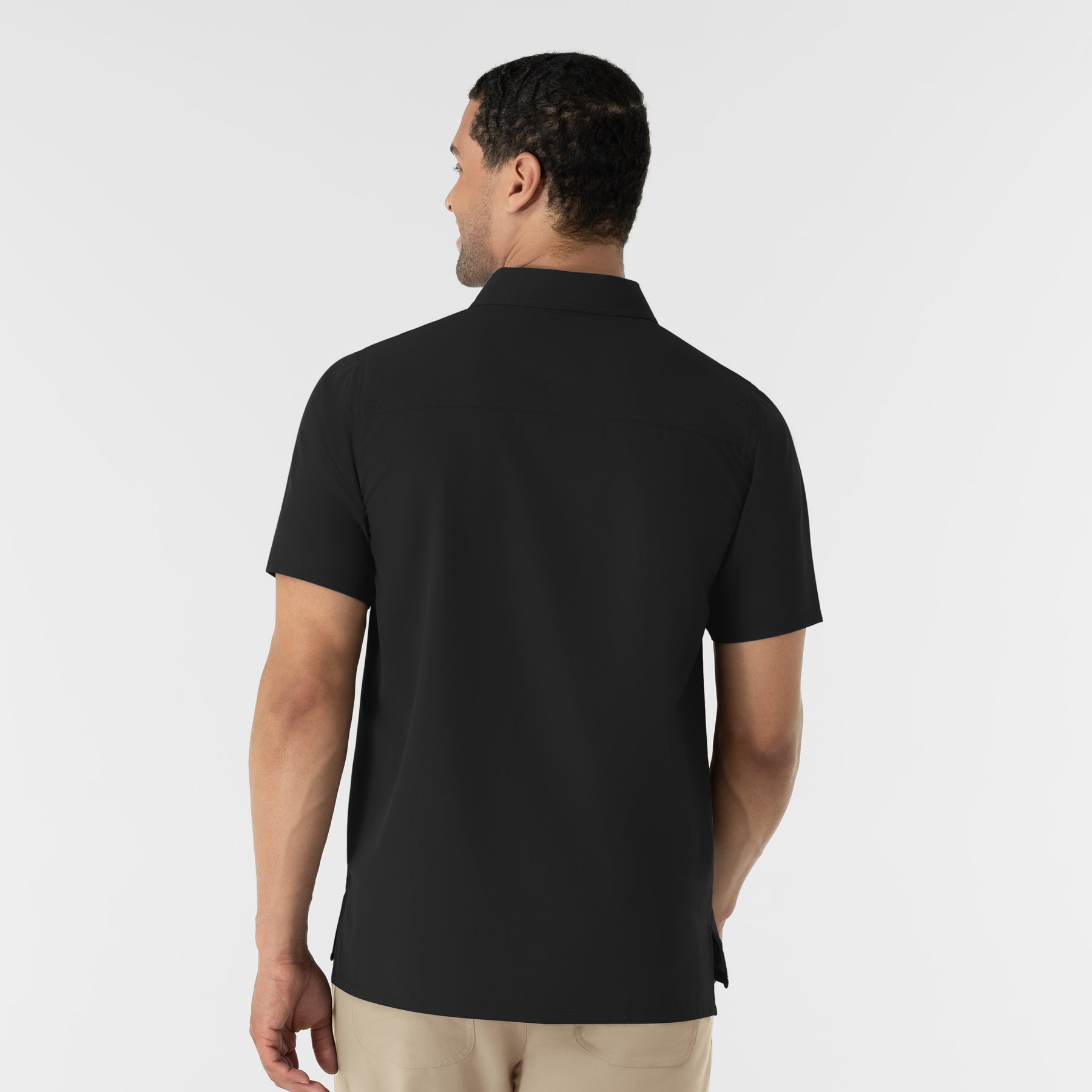 NURTUR Men's Polo - Black