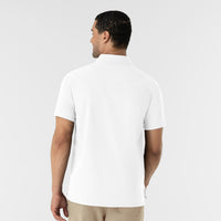 NURTUR Men's Polo - White back