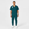 PRO Men's V-Neck Scrub Top Caribbean Blue full scrub set