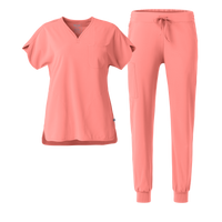 RENEW Dolman and Jogger Scrub Set | Paradise Pink