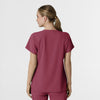 RENEW Women's Dolman Scrub Top Carnation back view