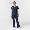 RENEW Women's Dolman Scrub Top Navy full scrub set