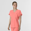RENEW Women's Dolman Scrub Top Paradise Pink side view